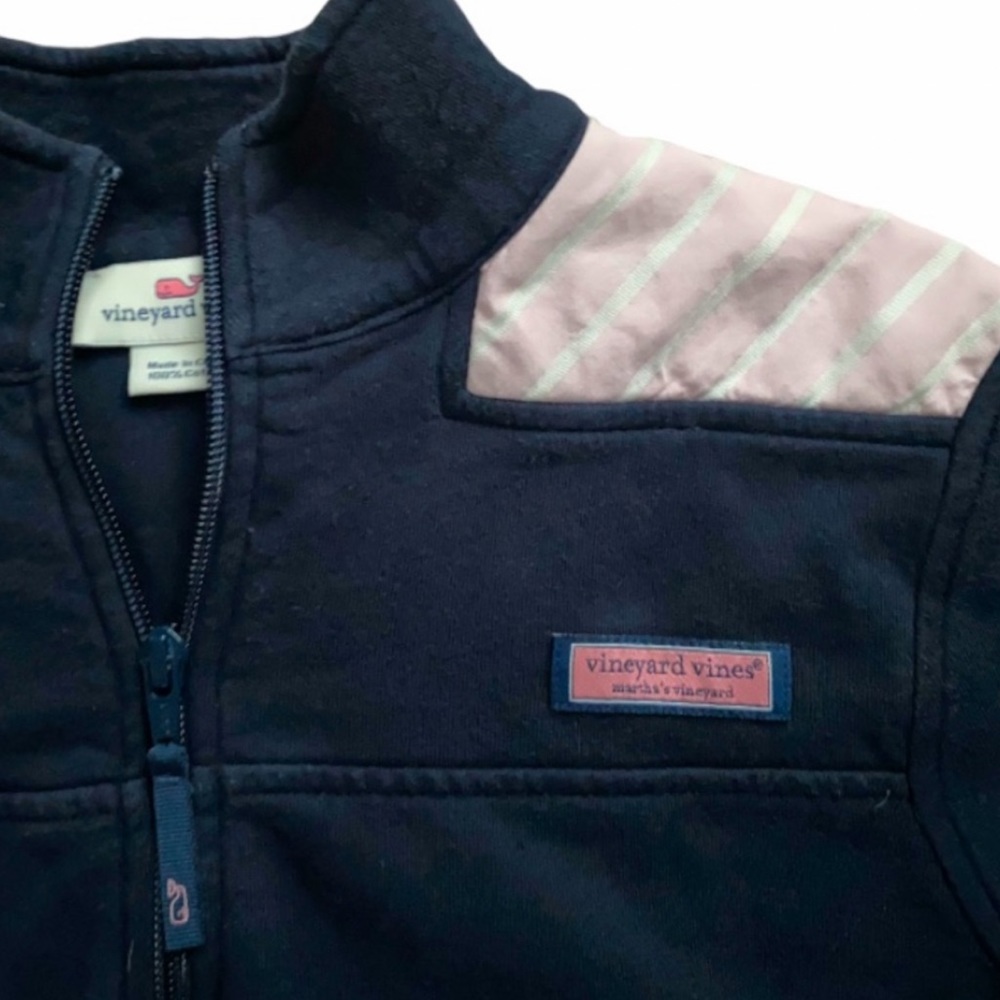 Vineyard Vines Women's Navy Blue & Pink Pullover Sweatshirt size extra small XS - Picture 6 of 11